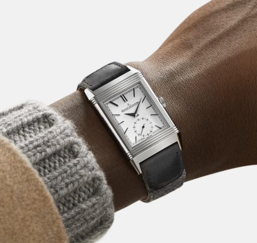 积家 Jaeger-LeCoultre Reverso Tribute 翻转系列 Monoface 小秒针腕表 Q713842J 商品图4