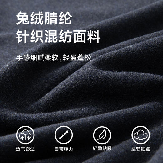 【新款DDY】大依优型大码兔绒短袖打底衫T恤圆领加肥加大宽松大码男装休闲上衣男士胖子半袖 商品图1
