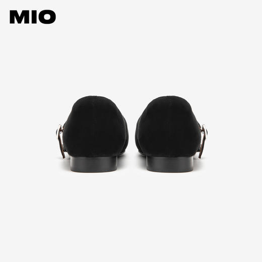 MIO米奥春季显瘦方头单鞋精致细钻袢带甜酷玛丽珍鞋女鞋M241430952 商品图4