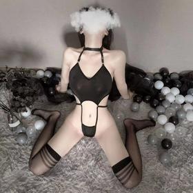 【权益试用专享】死库水 | 免脱高叉连体衣比基尼泳衣装