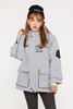 WHO KNOWS 灰色设计感时尚外套 9923 商品缩略图0