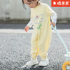 棉果果专柜同款春季新品女童假两件纯棉偏襟连体衣M122720224003 商品缩略图1