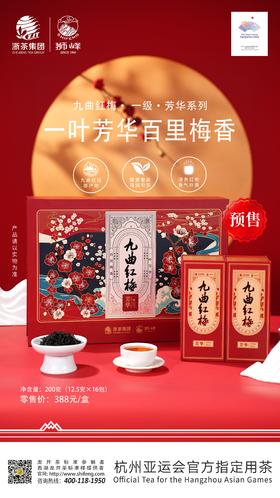 九曲红梅芳华尚品礼盒