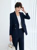 秋冬新款商务律师西装套装藏青色工作服 商品缩略图3