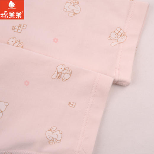 棉果果专柜同款春季新品内衣家居女宝5A抗菌莫代尔偏襟连体衣M121720424709 商品图3