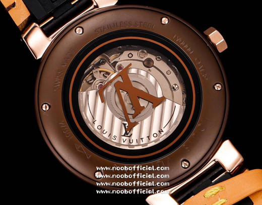 LV神之作新品发布LVTambour 腕表全系列陆续空降市场！经典老花三个颜色完美呈现 致敬原厂 完成使命！ 商品图5