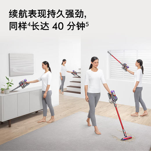 新品上市【家居】戴森 Dyson V8 Slim Fluffy  手持无绳吸尘器 （2024款 红镍色 ） 商品图7