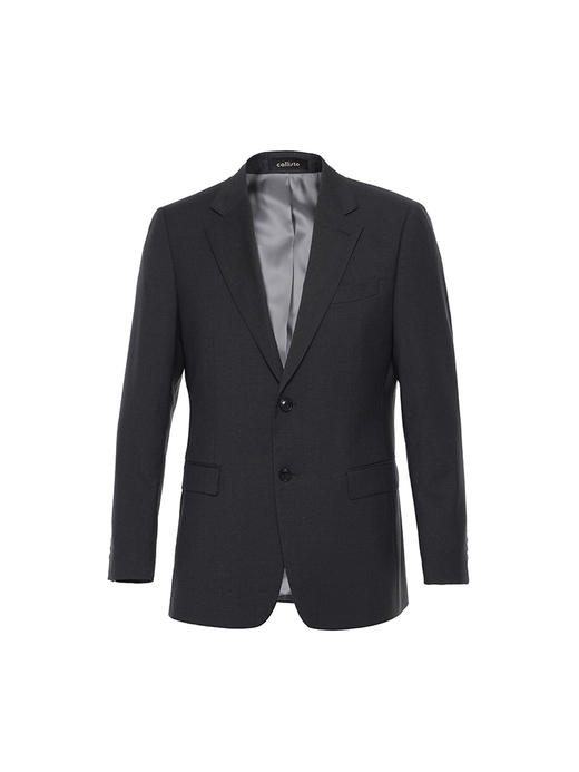 callisto深灰色全羊毛西服 STBWJ048H 商品图0