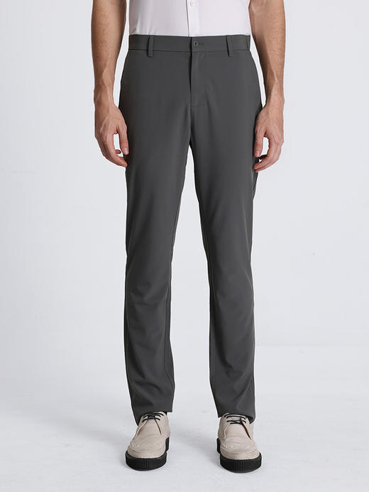 callisto灰色弹力混纺休闲裤 STCPW156T 商品图0