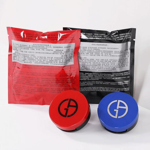 GIORGIO ARMANI·阿玛尼轻垫精华粉底液红气垫/蓝气垫·2#号 2g中样 商品图0