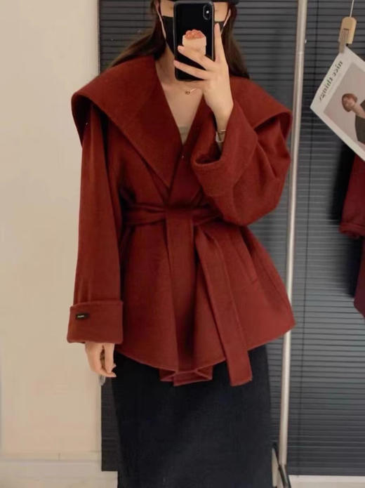 浴袍羊毛大衣 商品图5