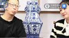 青花开窗菱形四方镶器 商品缩略图0