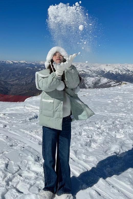 Stay2Weeks 薄荷色翻领羽绒 15000 商品图4