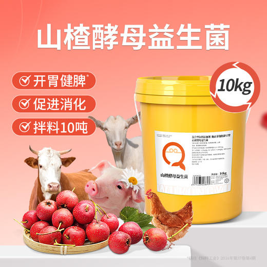 【社群专享】华畜山楂酵母益生菌开胃益生菌兽用瘤胃宝猪牛羊反刍动物开胃健胃 商品图0