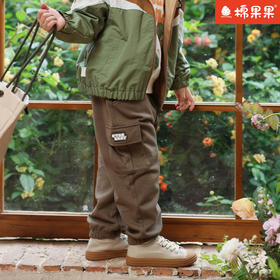 棉果果专柜同款春季新品男童纯棉针织长裤M112200224067