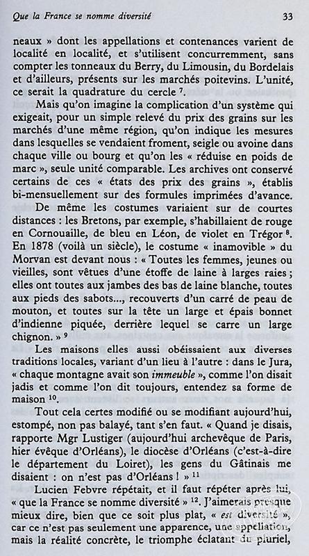 预售 【中商原版】法国的身份 卷1 法文原版 LIdentite de la France Espace et histoire T1 Fernand Braudel 欧洲历史 商品图5