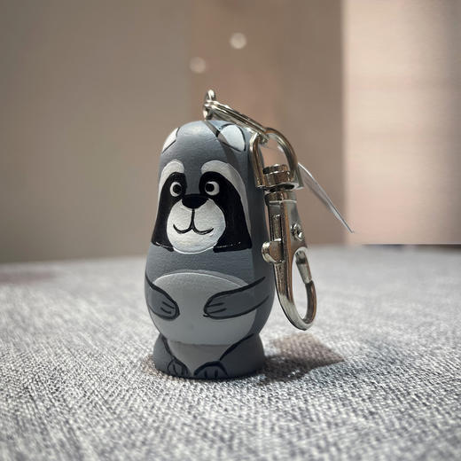 木雕动物钥匙链挂件（随机） 商品图8