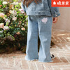 棉果果专柜同款春季新品女童微喇弹力牛仔长裤M122200224014 商品缩略图2