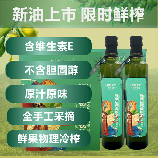 武则天故里礼盒橄榄油500ml*2 商品图1