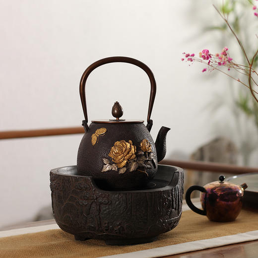 厂家直发/龙隐斋 静音电陶炉煮茶功夫茶专用电茶炉烧水炉泡茶炉 【老岩泥】松荫煮茶 商品图11