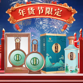 年货节限定【高端】 君品习酒+印象贵州 53度 组合装 500ml