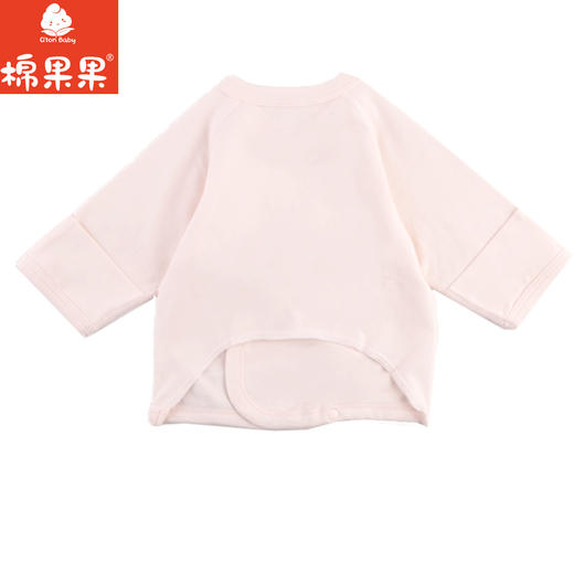 棉果果专柜同款春季新品内衣家居女宝5A抗菌长袖半背衣M121110224714 商品图3