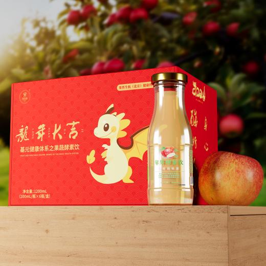 【预售】果然生机苹果姜汁酵素饮200ML/瓶（6瓶/箱） 商品图0