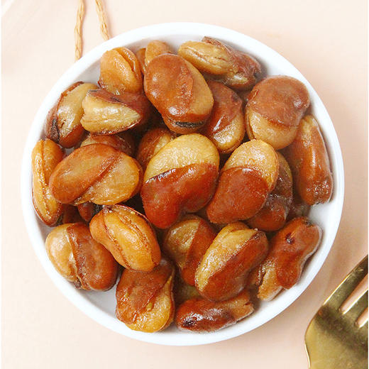 津农精品 狗屁老虎豆260g*3袋下酒菜 儿时零食油炸大豆 蚕豆 香酥兰花豆 商品图2