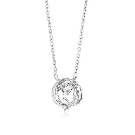 KADER卡蒂罗 心动独角兽项链 S925银 轻奢小众设计高级时尚感锁 梦幻灵动甜美 原创设计闪耀银河 项链 女款 送女友送闺蜜 商品图0