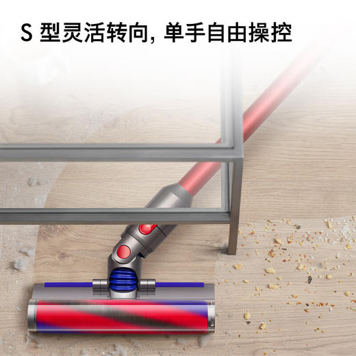 新品上市【家居】戴森 Dyson V8 Slim Fluffy  手持无绳吸尘器 （2024款 红镍色 ） 商品图3