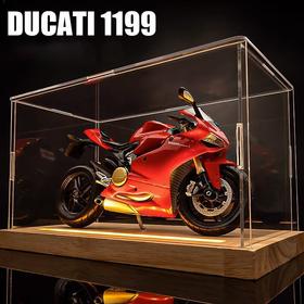 杜卡迪v4s摩托车模型1199合金仿真机车模型手办摆件收藏男生礼物