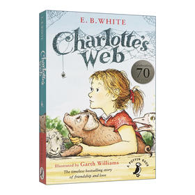 英版 夏洛特的网 英文原版 Charlotte's Web 夏洛的网 英语原版 儿童文学小说 进口英语课外阅读书籍 纽伯瑞奖 E B White 怀特