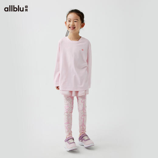 【好友特惠】幼岚「薄荷皮」薄荷裤裙舒适凉感透气24春季新款儿童女童打底裤ZY 商品图1