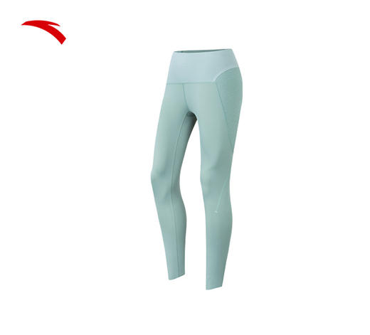 【M/L断码】安踏中腰紧身运动裤女新款高弹提臀九分裤莱卡瑜伽裤162457303【库存有限，如无货将做退款，介意慎拍！】 商品图0