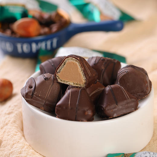 俄罗斯拉迈尔牌皇冠巧克力糖（榛子味）250g 商品图4