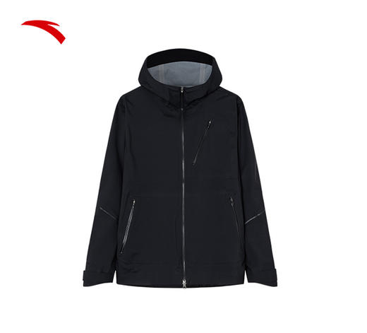 【L/2XL断码】安踏冠军全天候系列丨梭织连帽运动外套男开衫夹克上衣152410614【库存有限，如无货将做退款，介意慎拍！】 商品图0