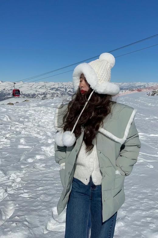 Stay2Weeks 薄荷色翻领羽绒 15000 商品图1