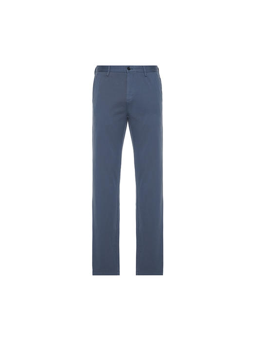 callisto蓝色弹力长绒棉休闲裤 STCPW3101X 商品图3