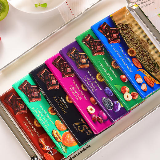 俄罗斯芭味富牌黑巧克力90g 商品图7