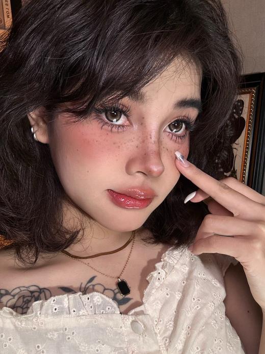 pfgirlcon 年抛 鎏金琥珀 直径14.5mm着色14.0mm 商品图13