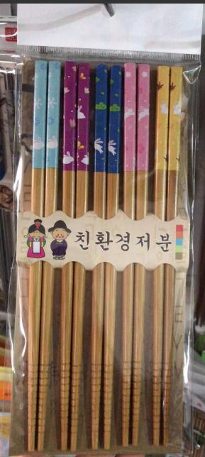 5P 竹筷 商品图0