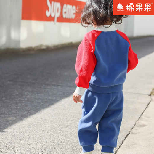 棉果果专柜同款春季新品男童质感纯棉卡通长袖外套M112100224057 商品图2