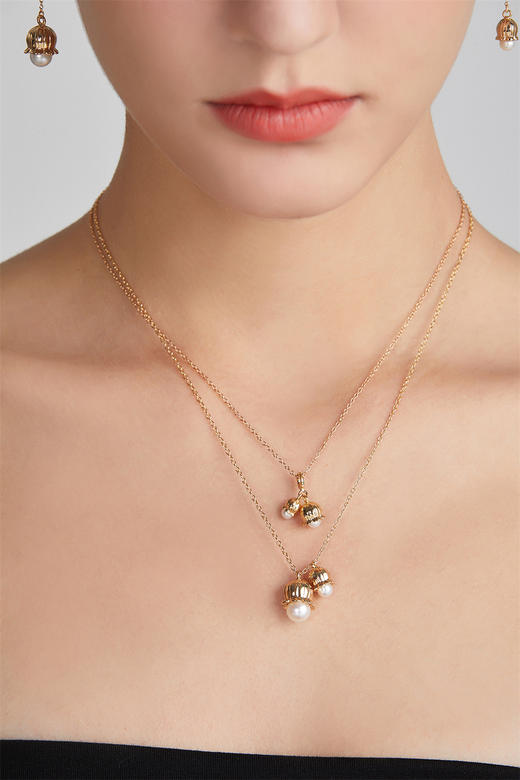 铃兰花开/Mini铃兰朵朵 珍珠项链 商品图2