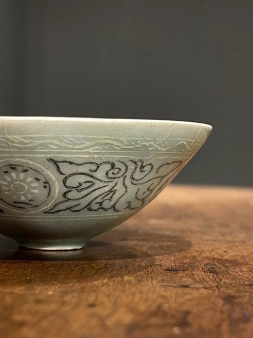 象嵌青瓷花卉纹碗，顺丰包邮 商品图3