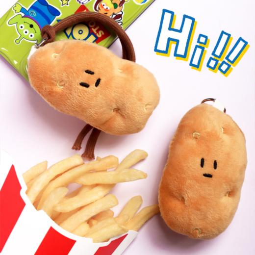 🔺【南方小土豆卡通可爱毛绒钥匙扣书包挂件】✅1、可做情侣款，🌸可送闺蜜，也可挂钥匙上，或者挂在包包上，👉 商品图1