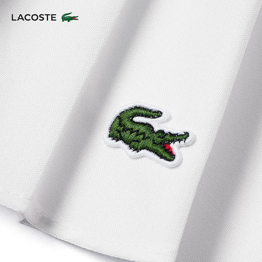【海南专供价】Lacoste法国鳄鱼女装新款纯色通勤百褶半身裙裙子JF7104-10 商品图2