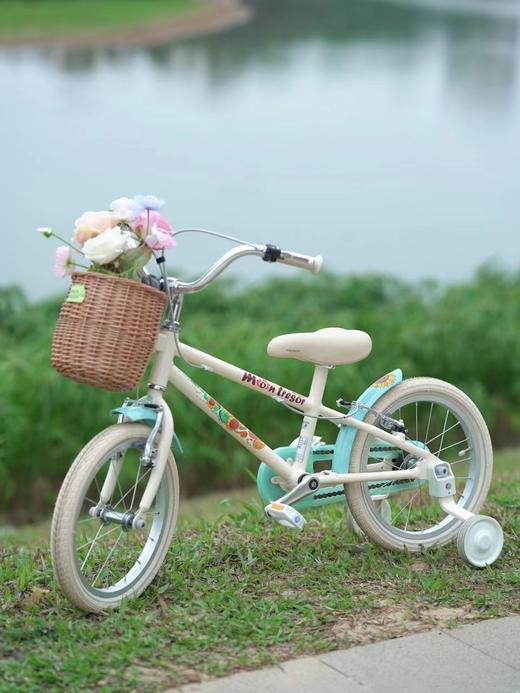 (包邮)Montresor萌兽B3超轻儿童自行车（五种颜色）（送车筐+辅助轮+铃铛+脚撑+打气筒+萌兽IP公仔） 商品图9