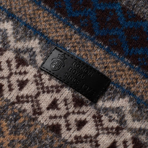 【100绵羊毛 复古风】罗蒙秋冬男士羊毛衫加厚休闲百搭羊毛衫男针织保暖毛衣 商品图5