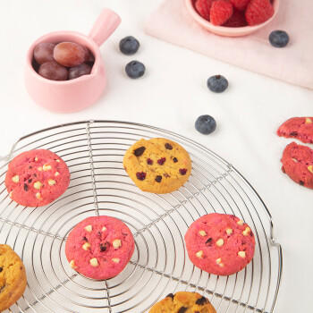 趣多多 软式曲奇饼干 甜蜜红提味 共320g 休闲零食 早餐下午茶 商品图0