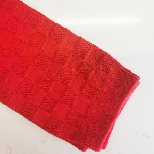 男/女丨男士女士双针鸿运袜大红色袜子[2双装 6双6折 2221208/2222218] 商品图3